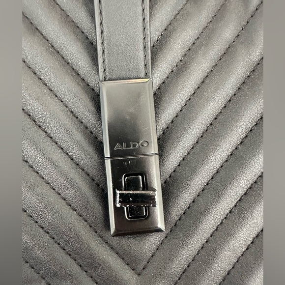 ALDO black leather purse - Picture 4 of 4